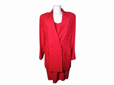 Moschino Couture, Completo Tre Pezzi Rosso