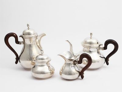 Servizio da Tè e Caffè in Argento