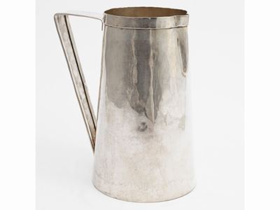Brocca da Vino in Argento Sterling 925 Martellato, Brandimarte Firenze