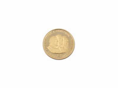Medaglia Commemorativa Apollo 11 in Oro