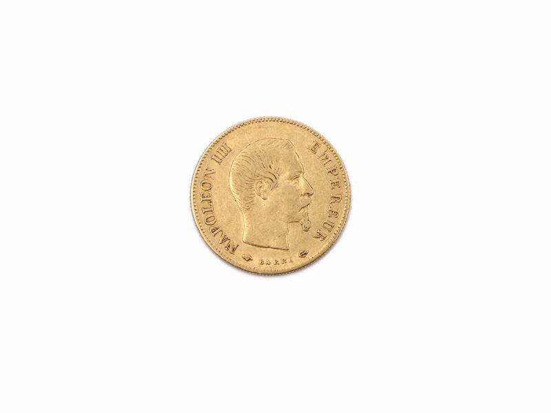 Una Moneta da 10 Franchi in Oro