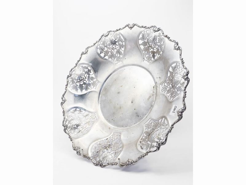 Cestino Centrotavola in Argento