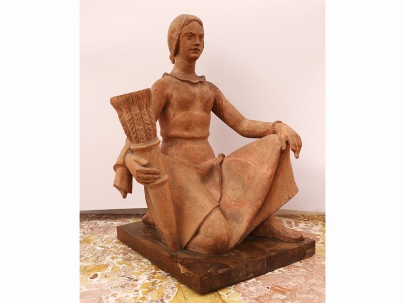 Giorgio Rossi - Donna con Cornucopia 1930-1940