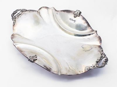 Cestino Centrotavola in Argento