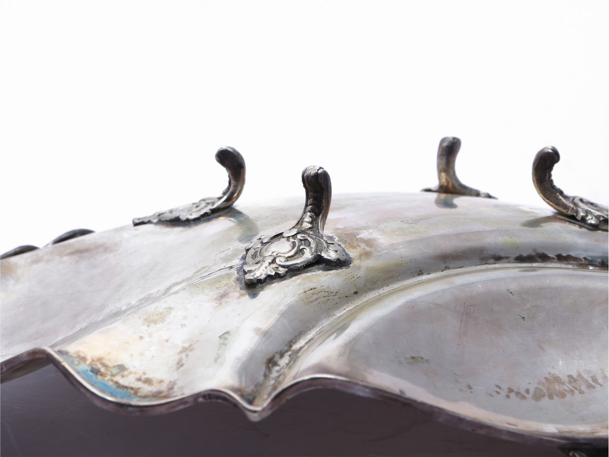 Cestino Centrotavola in Argento