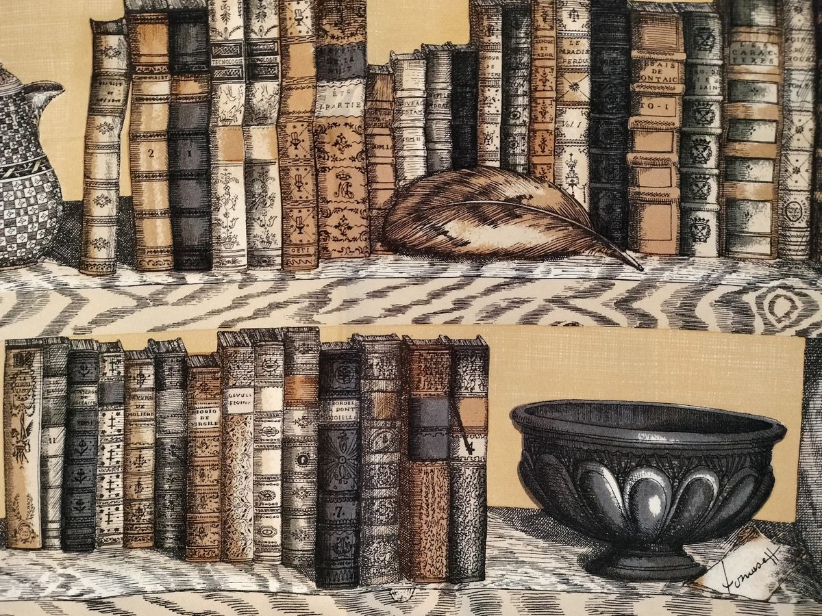 Fornasetti, Piccolo Foulard in Seta