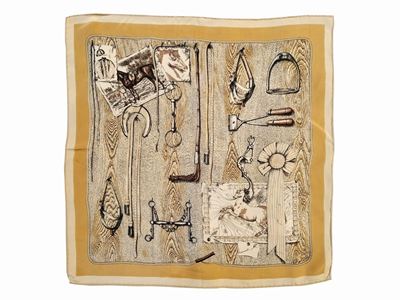 Fornasetti, Piccolo Foulard in Seta
