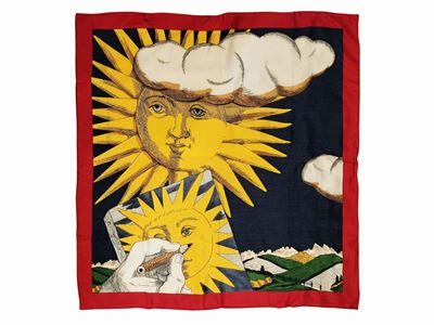 Fornasetti, Foulard in Seta