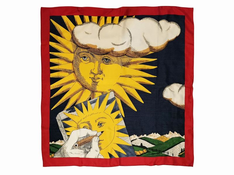 Fornasetti, Foulard in Seta
