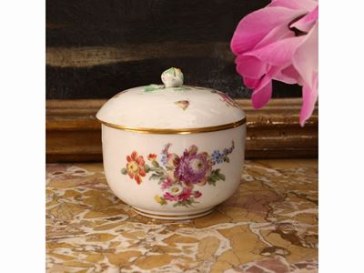 Zuccheriera in Porcellana, Meissen