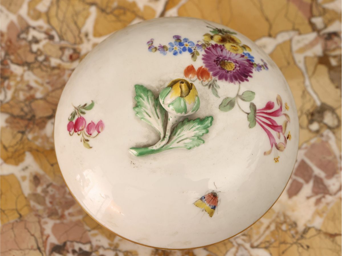 Zuccheriera in Porcellana, Meissen