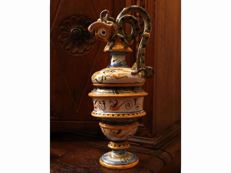 Versatoio in Terracotta Smaltata