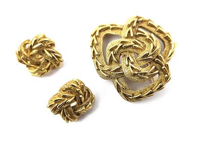 Trifari, Demi Parure "infinity"