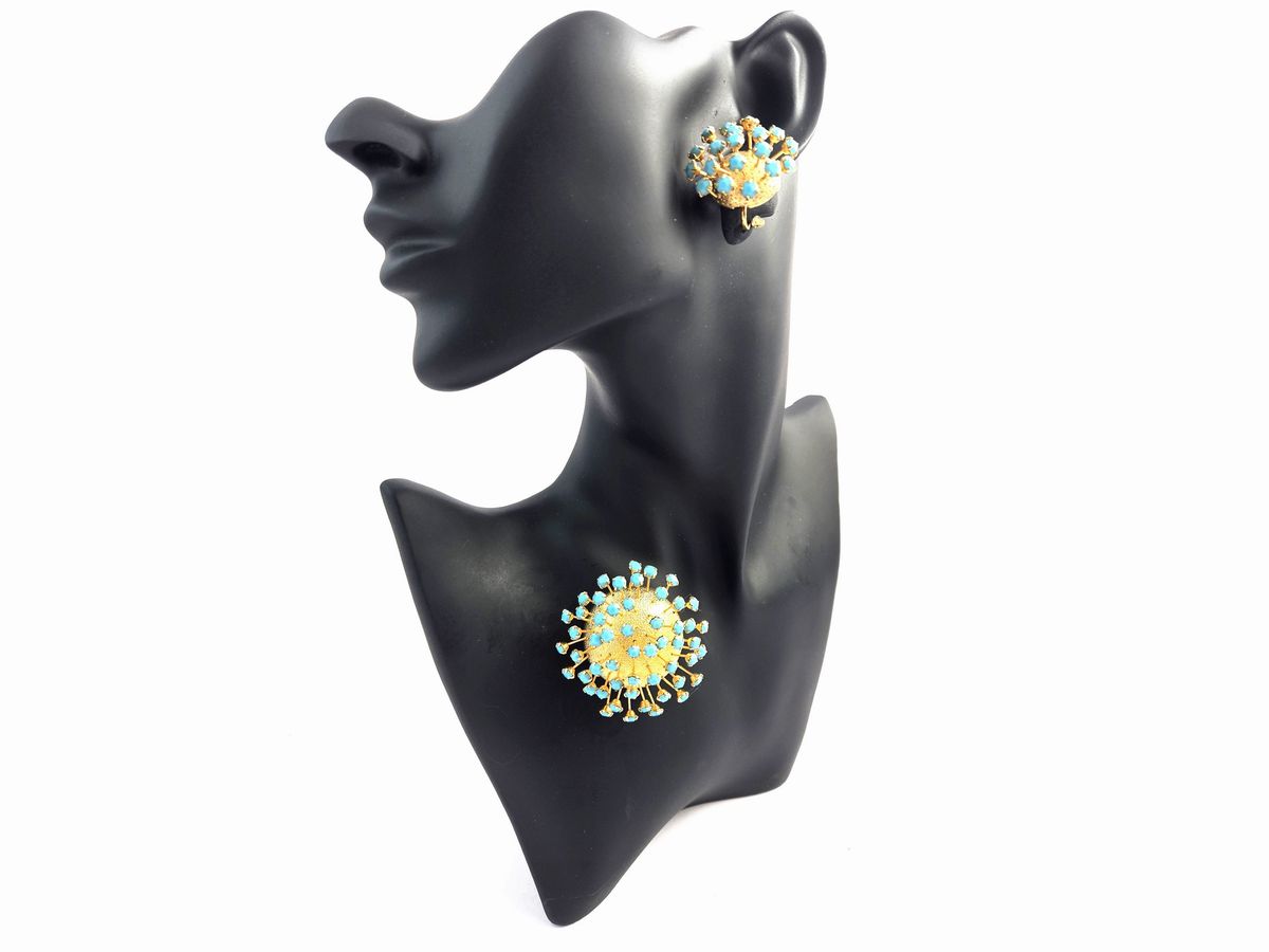 Coro Craft, Demi Parure "sparkly Atomic Sputnik"