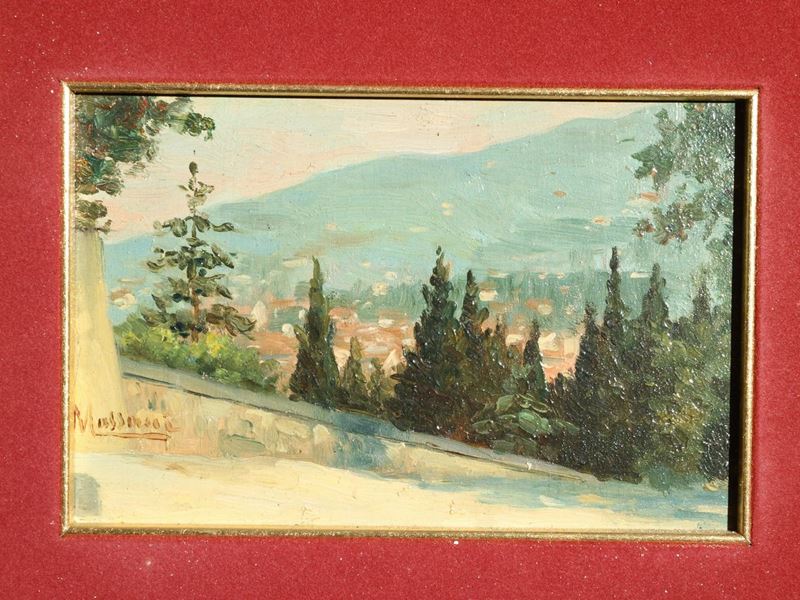 Pompeo Massani - Veduta di Paese