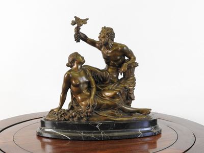 Fauno Baccante con Ninfa 1912
