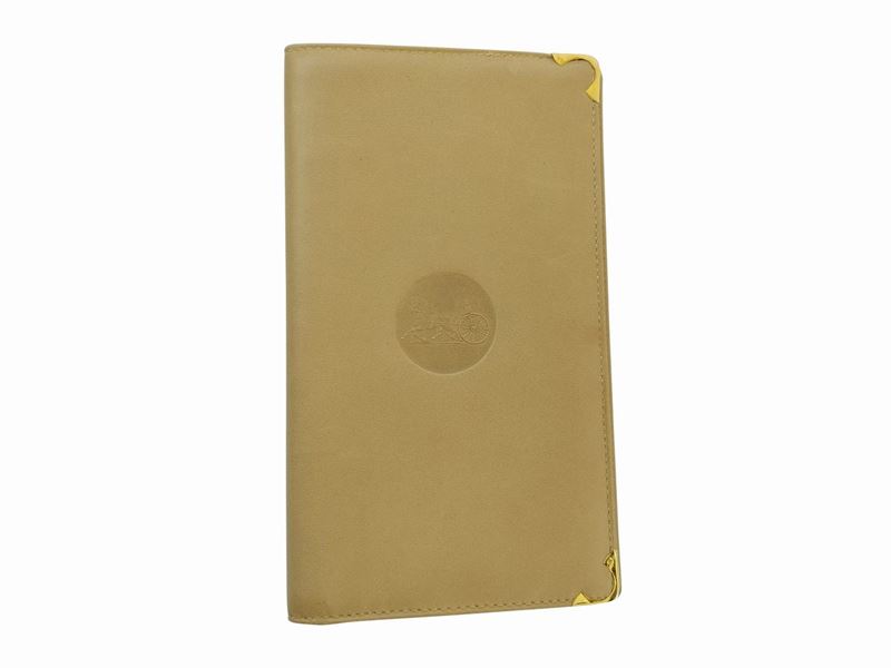 Céline, Porta Documenti in Pelle Crema