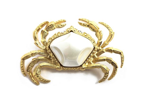 Trifari, "Crab" brooch