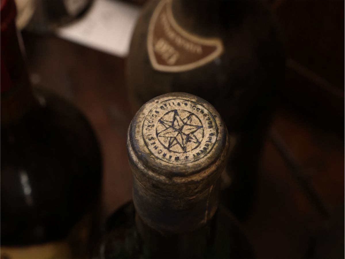 Quattro Bottiglie di Vino da Collezione