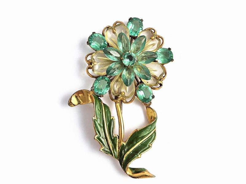 Grande Spilla a Forma di Fiore