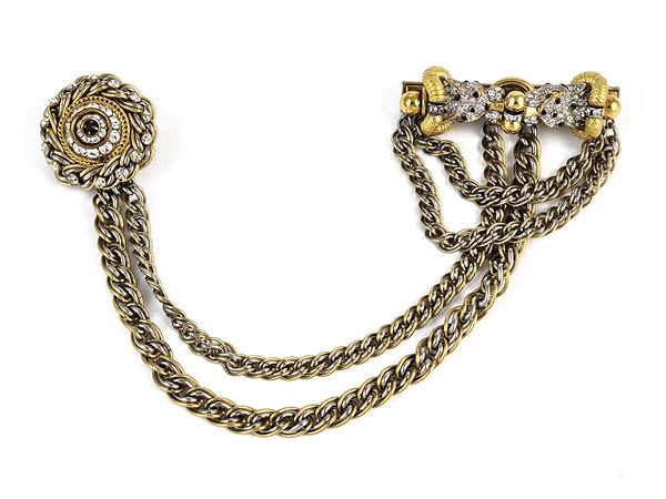 Chatelaine brooch