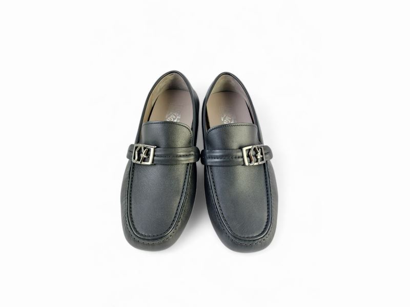 Salvatore Ferragamo, Mocassino da Uomo in Pelle Nera
