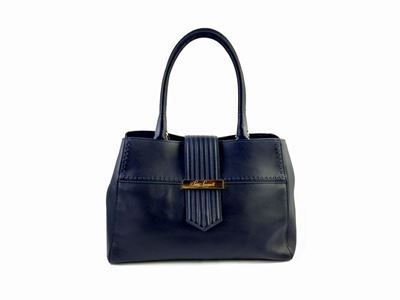 Luisa Spagnoli, Borsa a Mano in Pelle Blu