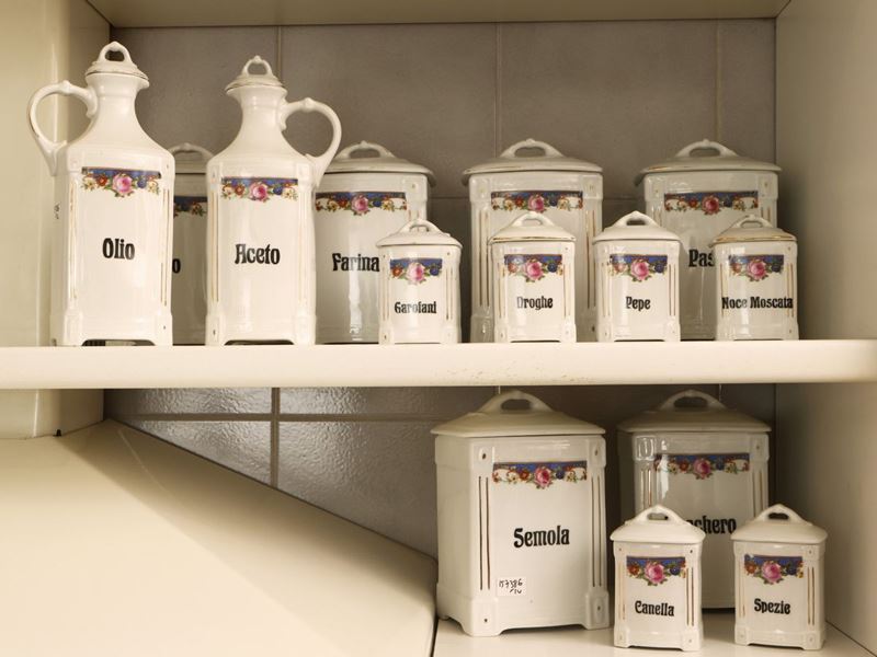 Set da Cucina in Porcellana