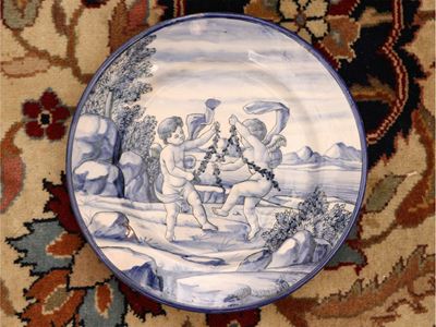 Piatto da Parata in Ceramica