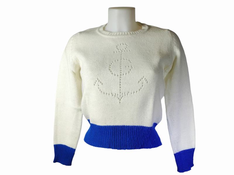 Gucci, Maglioncino in Lana Bianco