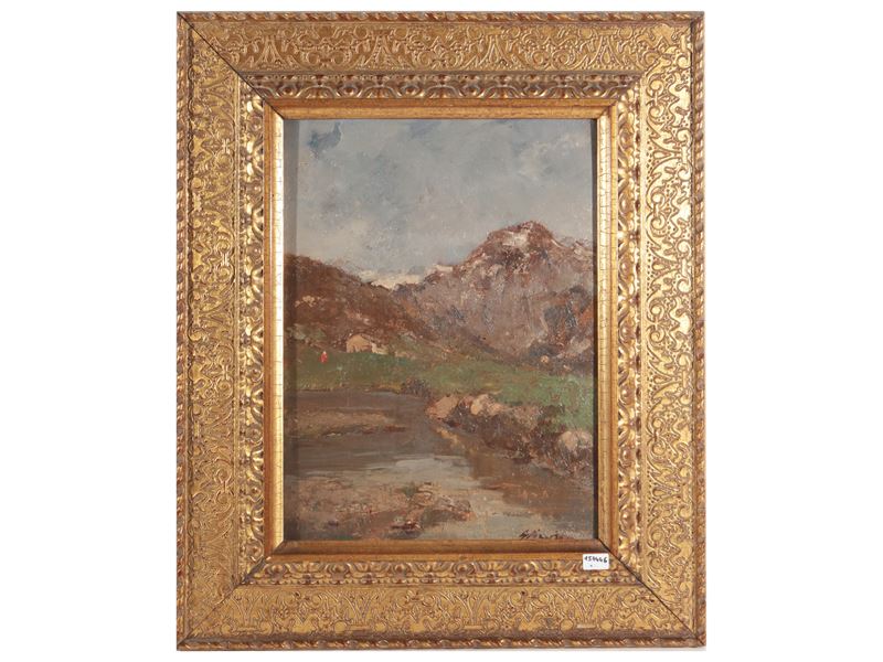 Guglielmo Pizzirani - Paesaggio Montano