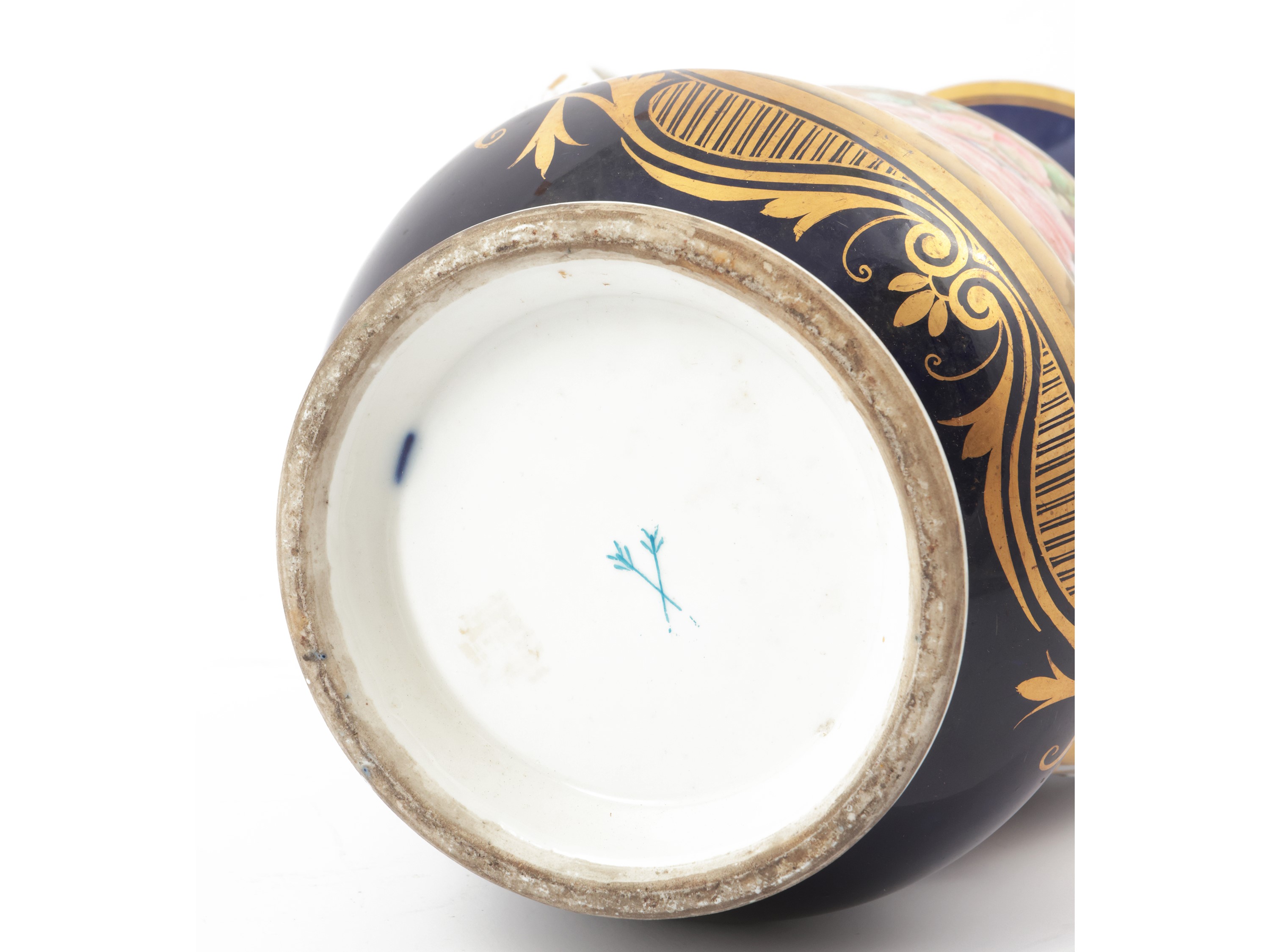 Vaso a Balaustro in Porcellana