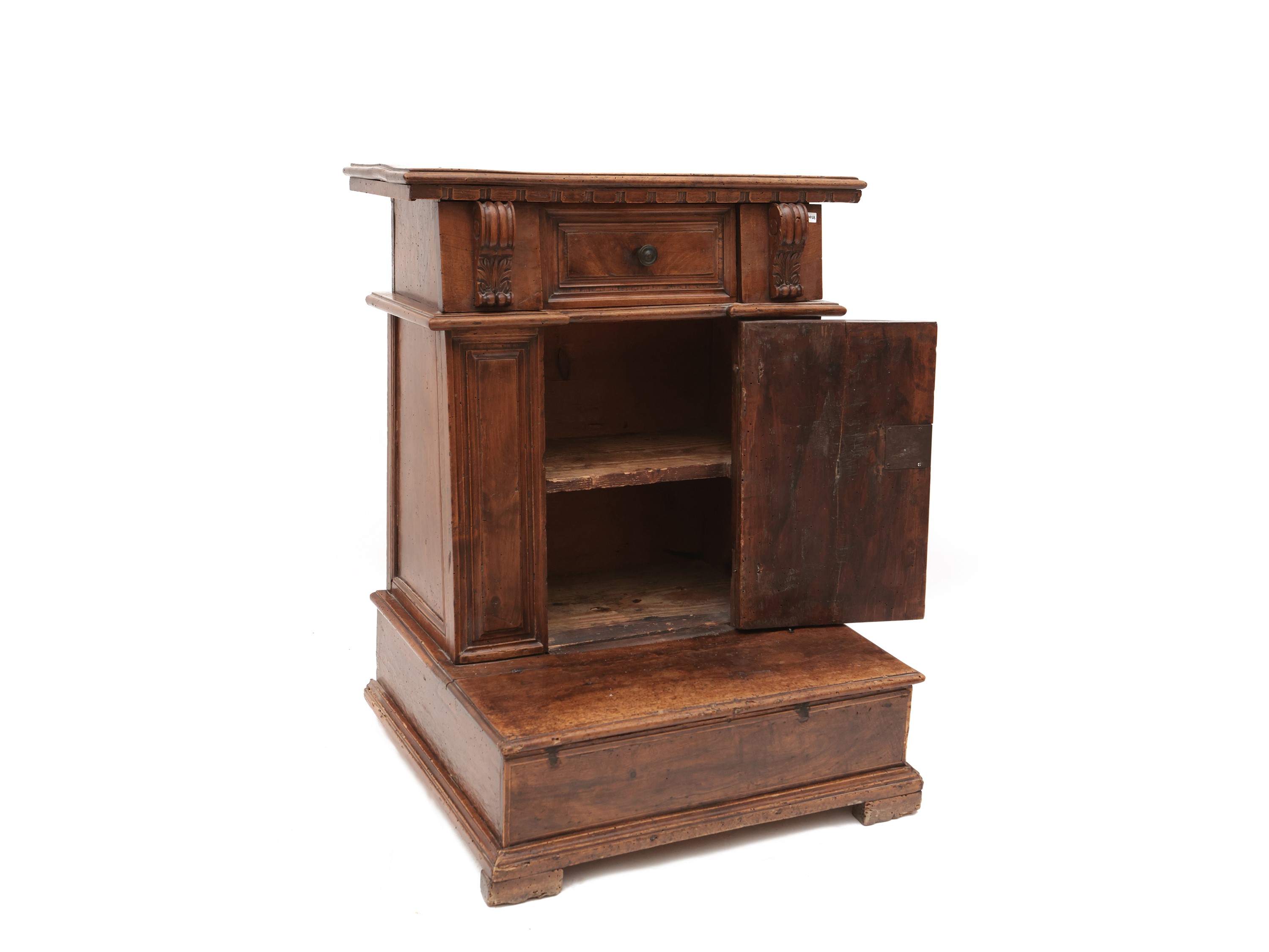 Inginocchiatoio in noce