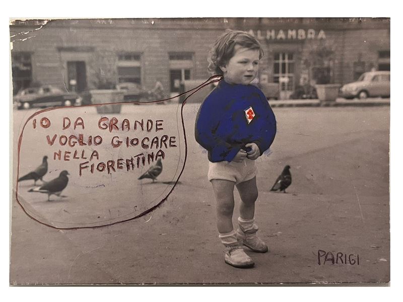 Claudio Parigi - Due Fotografie Ritoccate a Mano