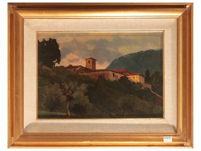 Paesaggio con Scorcio di Casolare 1925
