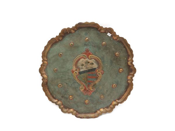 Large tole parade plate