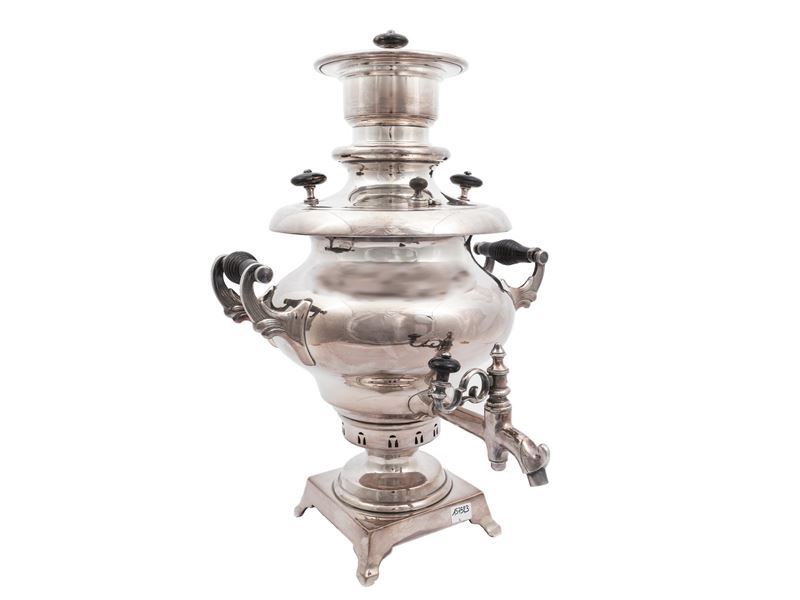 Samovar in Metallo Argentato