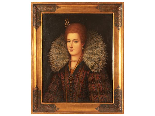 Maniera di Frans Pourbus il Giovane - Portrait of a noblewoman