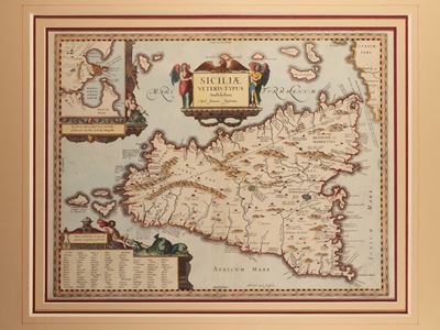 Siciliae Veteris Typus Apud Joannen Jansonium