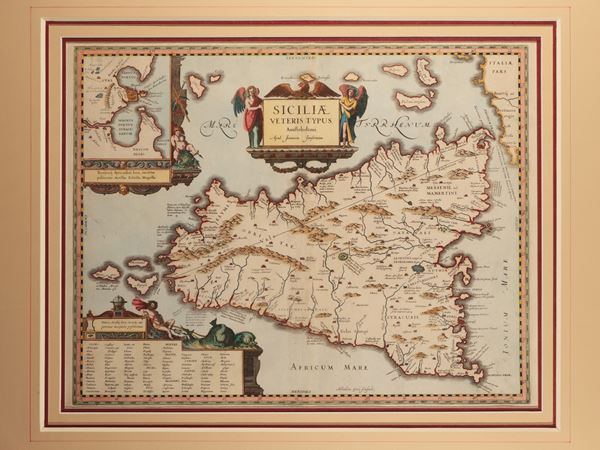Siciliae veteris Typus apud Joannen Jansonium
