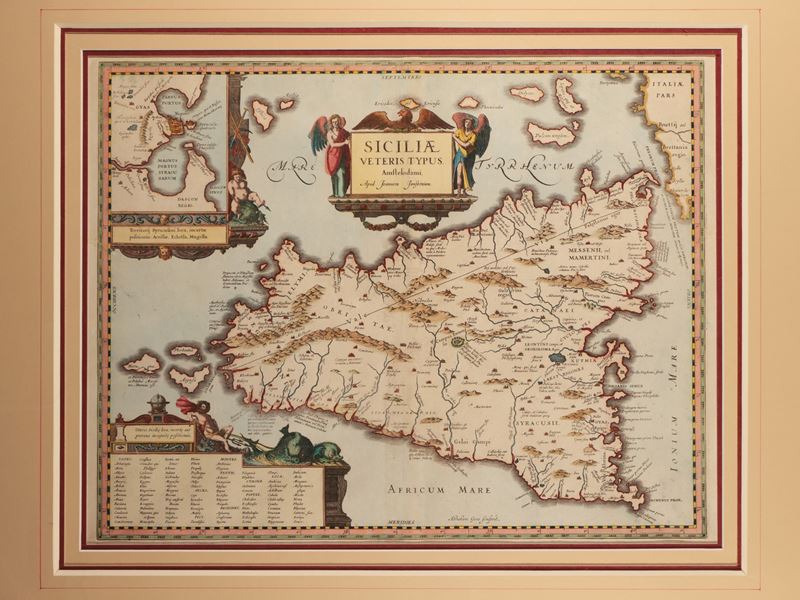 Siciliae Veteris Typus Apud Joannen Jansonium