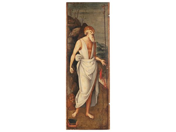 Seguace di Pietro Perugino Scuola umbra, - San Girolamo