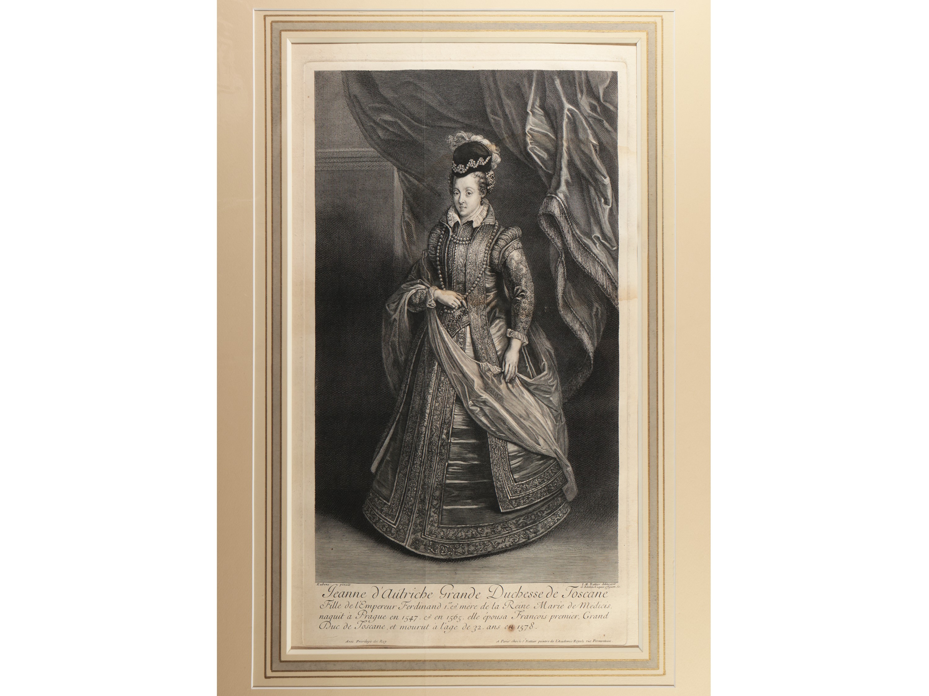 Jeanne D'autriche - François Des Medicis