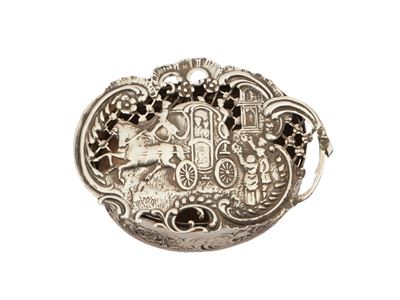 Scatola Portaessenze in Argento, Londra 1904