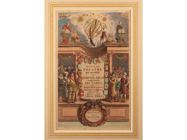 Nouveau Theatre du Monde ou Nouvel Atlas  (XVII secolo)  - Asta Una collezione di stampe - parte I - Maison Bibelot - Casa d'Aste Firenze - Milano