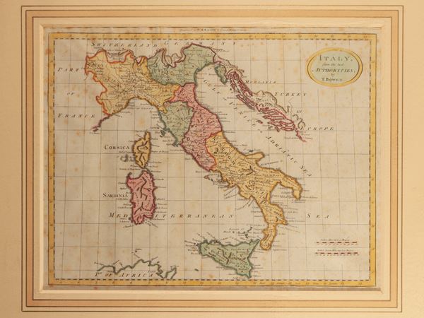 Italy from the best Authorities by T. Bowen  (XVIII secolo)  - Asta Una collezione di stampe - parte I - Maison Bibelot - Casa d'Aste Firenze - Milano