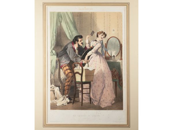 Ma chambre de garçon  (XIX secolo)  - Asta Galanterie e curiosità - Maison Bibelot - Casa d'Aste Firenze - Milano