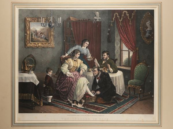 The cobbler in love  (XIX secolo)  - Asta Galanterie e curiosità - Maison Bibelot - Casa d'Aste Firenze - Milano