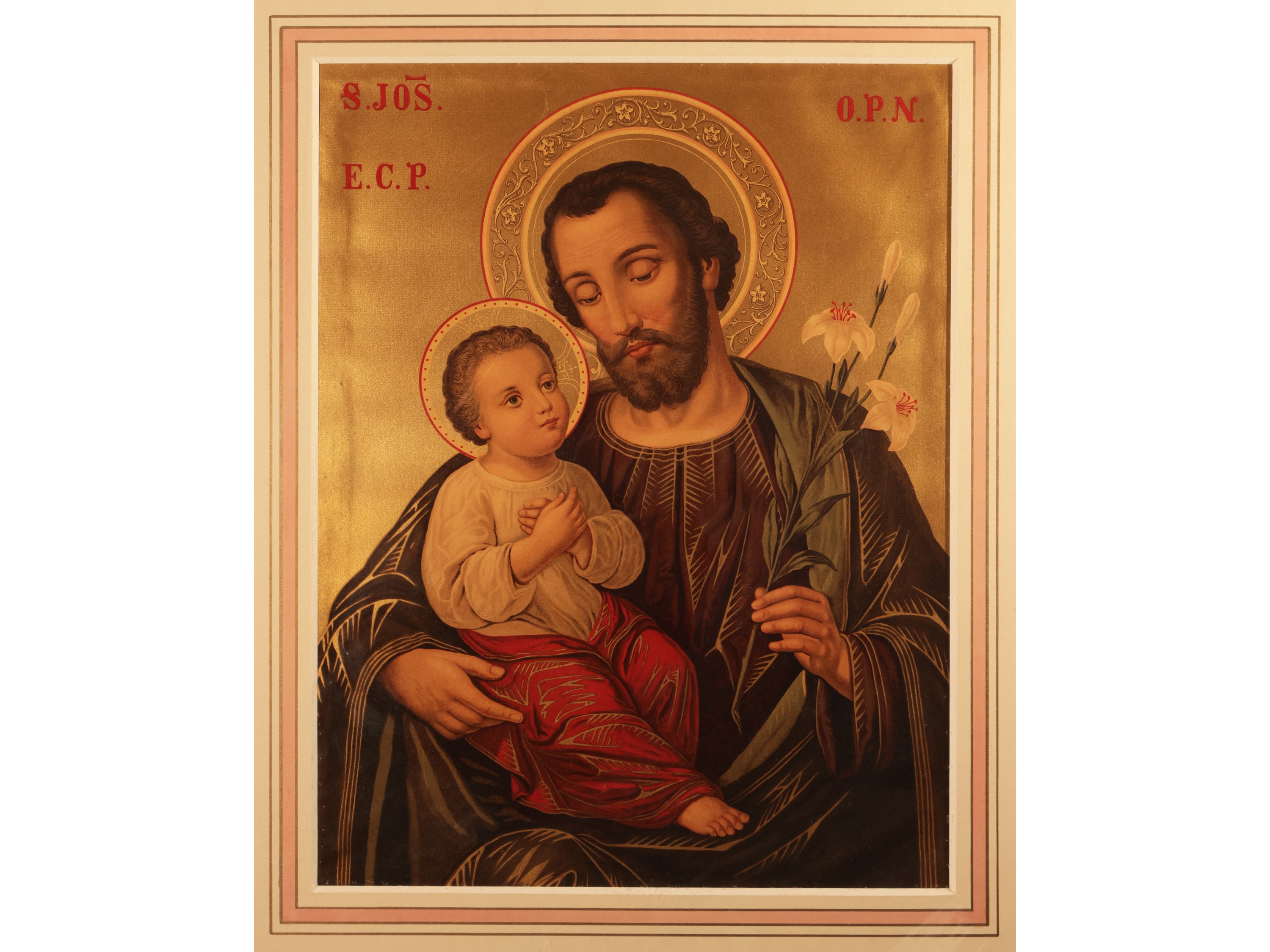 Madonna con Bambino - San Giuseppe con Gesù