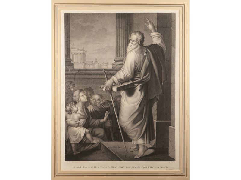 Et Disputabat Interponens Nomen Domini Iesu Suadebatque Iudaeis Et Graecis
